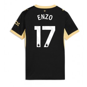 Manchester City Enzo Fernandez #17 Borte skjorte til dame 2026-27 Kortermet